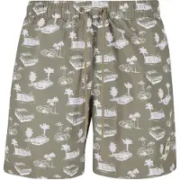 Urban Classics Pattern Swimming Shorts Gris 3XL Homme