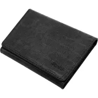 Techmade Portefeuille Etres Smart - Plat • À carreaux noirs, taille unique,