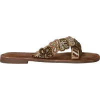 Lazamani Pantoufle 'Teenslippers' beige