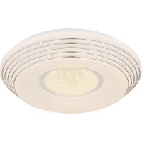 Globo Éclairage de plafond moderne Pillo blanc Ø 39cm