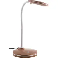Globo Lampe de bureau à LED Carmen Aspect bois