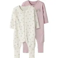 Name it Pyjama bleu / rose ancienne / blanc cassé