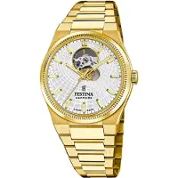 Festina Montre automatique Automatico Swiss Made White - Gold