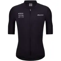 Santini Pirelli Wheel Short Sleeve Jersey Noir 2XL