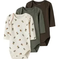 Name it Barboteuse / body beige / crème / marron / roseau