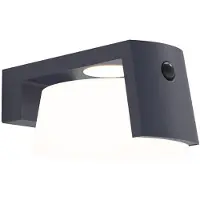 Lutec Lampe murale solaire Moon anthracite