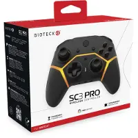 Gioteck SC3 Noir Gamepad analogique / numérique Nintendo Switch, Nintendo Switch Lite, Nintendo Switch OLED, PC