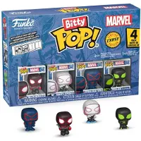 Funko POP! Pop! Bitty POP Marvel - Spider-Man Miles Morales (4 Figurki)