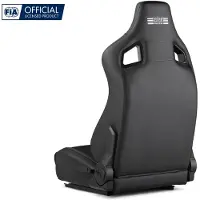 Next Level Racing |PolyuréthaneLeather and Suede | Reclining Seat | ERS4 ElitePolyuréthaneLeather & Suede Edition | Black
