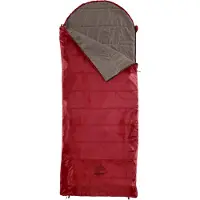 Grand Canyon Kayenta 190 Sleeping Bag Rouge Long / Left Zipper