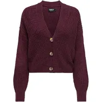 ONLY Cardigan 'CAROL' lie de vin