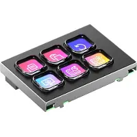 Elgato Stream Deck Module, Noir, 6 boutons, 71 mm, 19 mm, 51 mm, 57 g