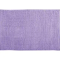 MSV Tapis De Bain Chenille 50x80 cm Lavande Lavanda - Microfibre (80 x 50 cm)