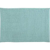 MSV Tapis de bain Microfibre CHENILLE 40x60cm Vert pastel
