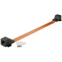 Goobay Passe-fil fenêtre pour câble réseau - 0,5 m -