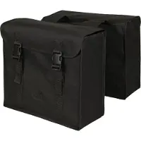 Greenlands Sac groenlandais double noir. Dimensions 37x34x14cm.totaal Contenu 40L