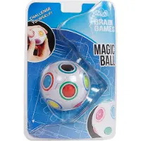 VAN MANEN Brain Games Magic Ball 6,5 cm multicolore, fais rouler les billes,