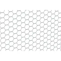 Alberts 614133 Treillis hexagonal, galvanisé, mailles 13 x 13 mm, hauteur 100 cm, longueur 25 m