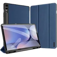 DUX Coque tablette Domo pour Samsung Galaxy Tab S10 Plus / Tab S9 FE Plus / Tab S9 Plus - Bleu foncé
