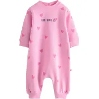Next Barboteuse / body graphite / rose / rose clair