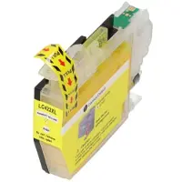 PrintAbout Cartouche compatible pour Brother LC-422XLY - Jaune - Grande capacité