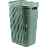 Curver Coffre à linge INFINITY DOTS 60L 43.7 x 35.1 x 60.2 cm