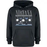 Nirvana Sweat-shirt à capuche de - Amplified Collection - More Drive - M - XXL - pour Homme - noir - Taille XL