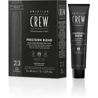 American Crew Precision Blend coloration cheveux 3x40 ml foncé 2-3