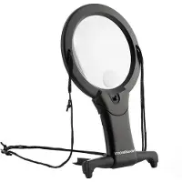 InnovaGoods Hands-Free Magnifying Glas mit LED-Leuchte Zooled