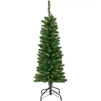 Kaemingk Arbre de Noël pin de crayon h150 cm extra étroit vert