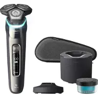 Philips Shaver S9000 ? Rasoir électrique peau sèche pour hommes Chrome foncé Lift