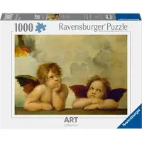 Ravensburger Puzzle - - Putti, détail de la Madone Sixtine - 1000 pièces - 70 x 50 cm - Technologie Softclick