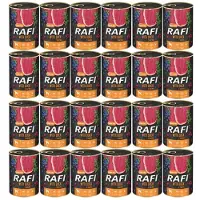 Rafi DOLINA NOTECI Duck - Nourriture humide au canard pour chiens adultes - 6x400 g