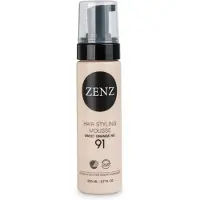 Zenz Organic Sweet Orange No. 91 mousse fixante pour cheveux abîmés 200 ml