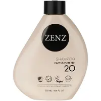 Zenz Organic Cactus Pure No. 20 shampoing hydratant convient aux personnes allergiques 250 ml