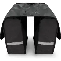 Wozinsky Bike Luggage Carrying Bag Double 28 L Black (Wbb34Bk)