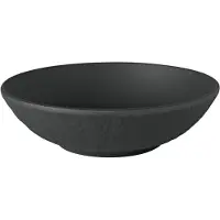 Villeroy & Boch Manufacture Rock Coupe à dessert, Saladier + bol, Gris, Noir