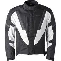 GMS Avon WP Blouson de Moto Textile Noir Blanc Imperméable Taille XL