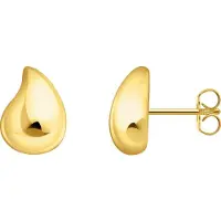 Thomas Sabo Boucles d'oreilles 'Ohrringe Organische Tropfenform Klein Gold' or