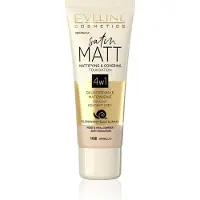 Eveline Cosmetics Fond de teint mat satiné matujący podkład do twarzy 102 Vanilla 30ml