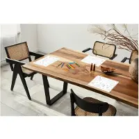 Folat Sets de table à colorier Licornes & Arc-en-ciel, 6p. (6 pcs, 40 x 30 cm)