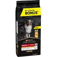 Purina Pro Plan Adult Medium 14+2.5kg Dog Food Clair 14+2.5kg