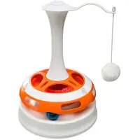 Ferplast Tornado Carrusel Cat Toy Orange