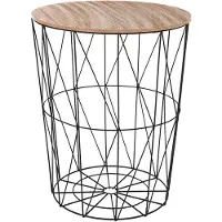 Atmosphera Wood Coffee Table Beige