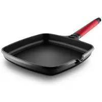 Castey Grill Induction Detachable Handle 27x27 Cm Noir