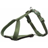 Trixie Premium harnais en Y - vert forêt - 85-105 cm/25 mm