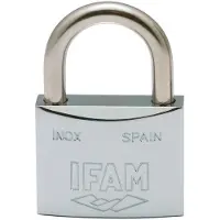 Ifam Inox60 60 Mm Padlock Argenté