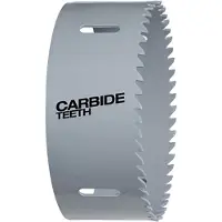 Bahco Scies Trépans à Pointe Carbure Pour Acier Inoxydable 16-127 Mm 114 Mm