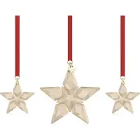 Swarovski 2023 Decoration Set Doré