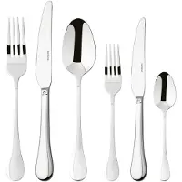 Sambonet Set de couverts Bloom Monoblock acier inoxydable 36 pièces